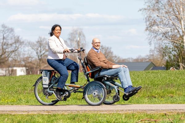 Adapted Van Raam bikes for rent in the district of Göppingen opair