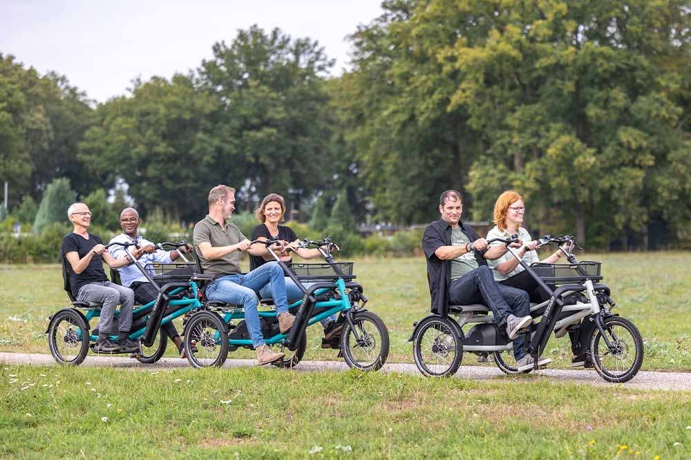 E-Parallel Tandem - Van Raam E-Duorad für Menschen mit Behinderung - Sunny  Bike