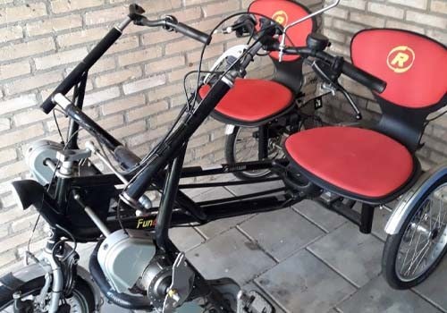 Van Raam Fun2Go side-by-side tandem for residents gemeente Beek en Donk