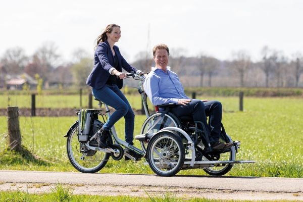 Van Raam VeloPlus wheelchair bike satisfied users