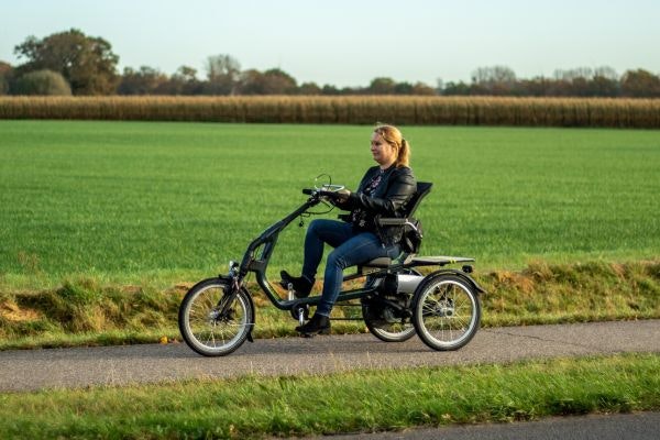 Braking systems on adapted Van Raam bikes