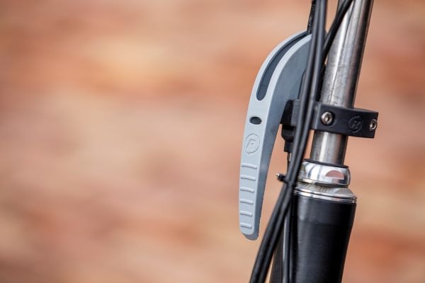 Parking brake on a adapted Van Raam bicycle