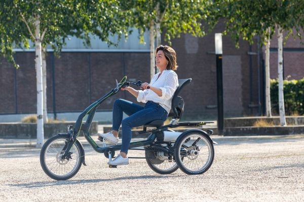 semi-recumbent tricycle for adults and elderly