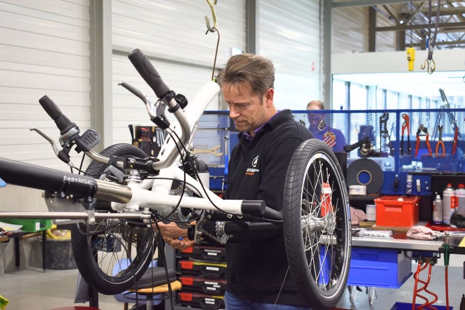 Vacature fietsmonteur bij fabrikant van aangepaste fietsen Van Raam in Varsseveld
