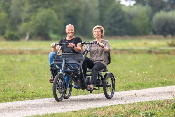 Van Raam Fun2Go parallel tandem Lassen Sie uns Ihnen helfen