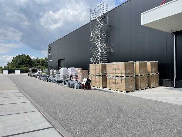 Tenten Solar new building Van Raam in Varsseveld solar panels