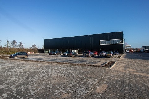 Construction update week 1 2022 new hall van raam parking lot