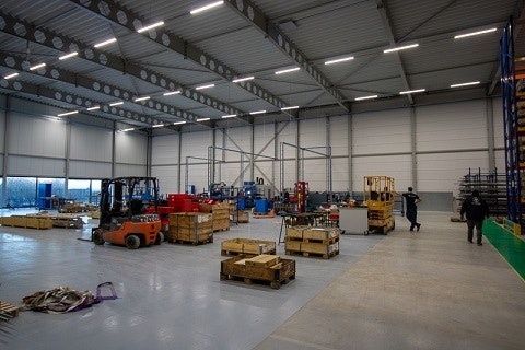 Construction update week 1 new hall van raam warehouse