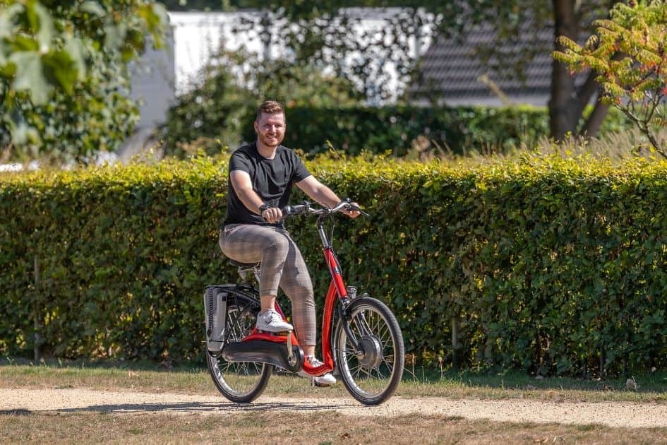 Dutch bicycle with low step through from Van Raam