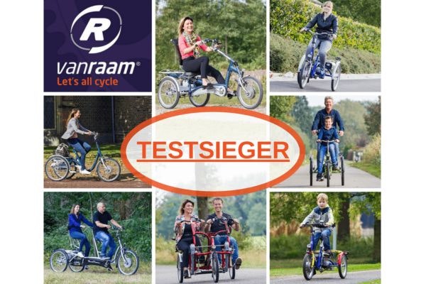 Testsieger Van Raam Spezialfahrrader