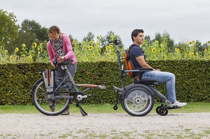 Van Raam OPair fahrrad teilbarer rahmen