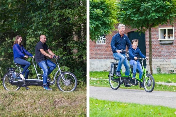 Dutch tandem bike