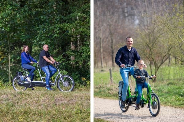 Tandem fahrrad aus Holland