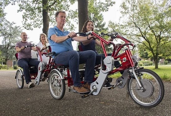 Duobike trailer FunTrain Van Raam