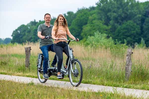 Ein Blinker an Ihrem Van Raam Fahrrad