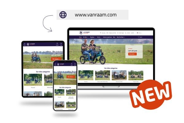 van raam nieuwe website