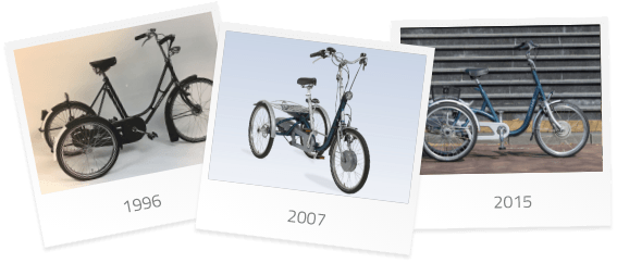 the maxi tricycle through the years