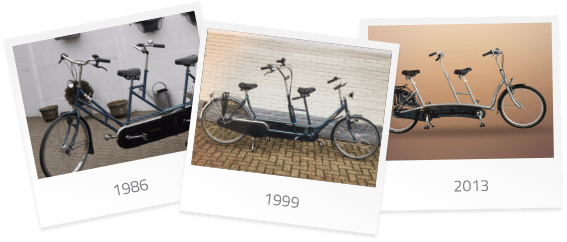 Le tandem Twinny au cours des années Le tandem Twinny au cours des années