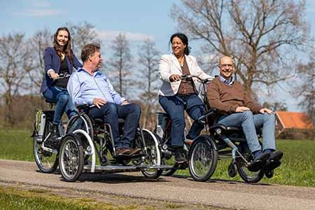 Afficher tous les vélos pour fauteuil roulant Van Raam