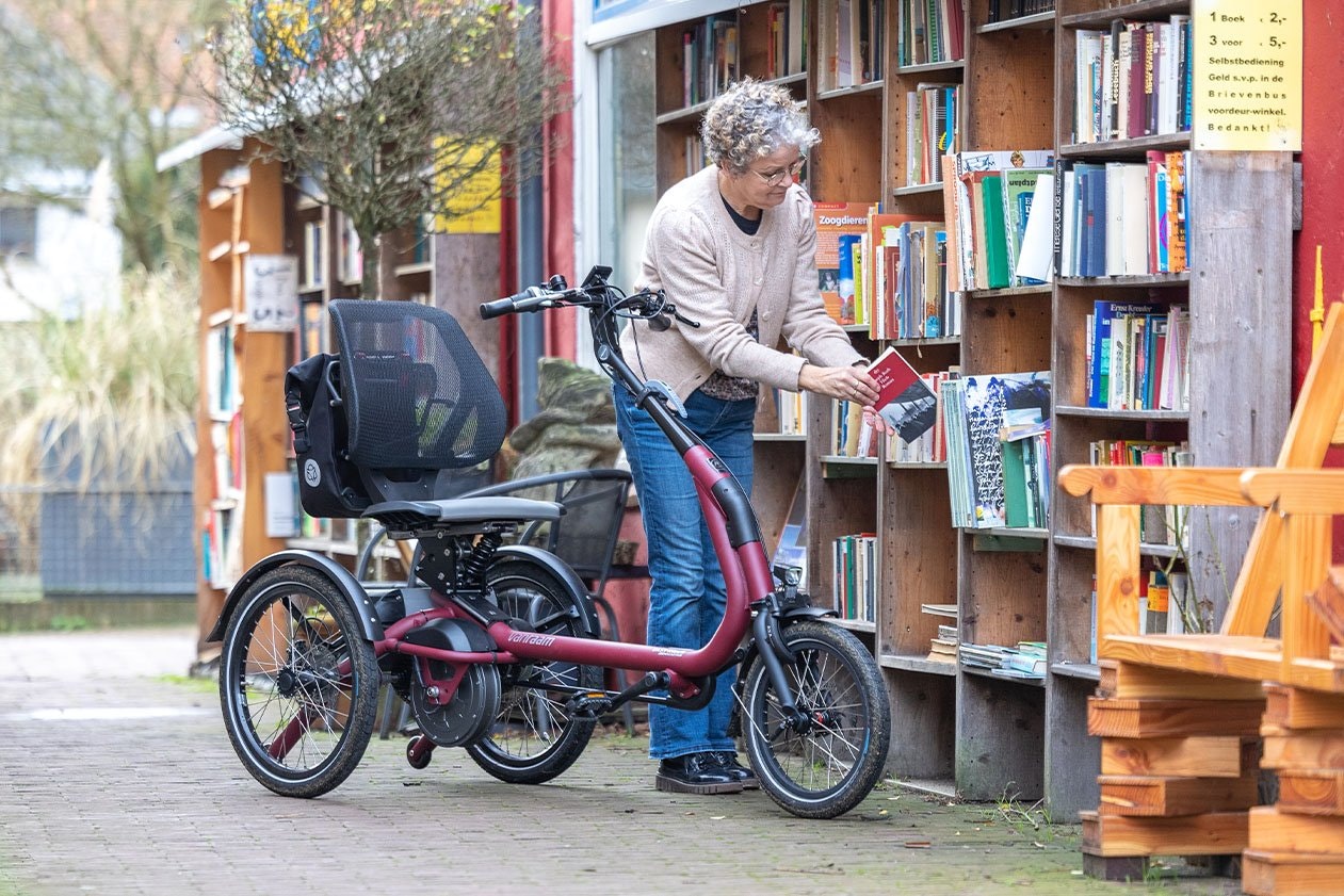 Easy Rider Compact electric tricycle for adults Van Raam