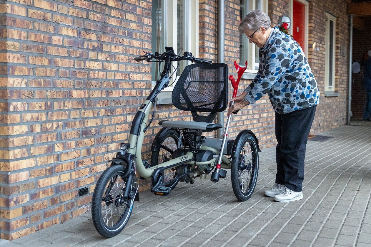 Easy Rider Compact Van Raam tricycle électrique avec porte-canne