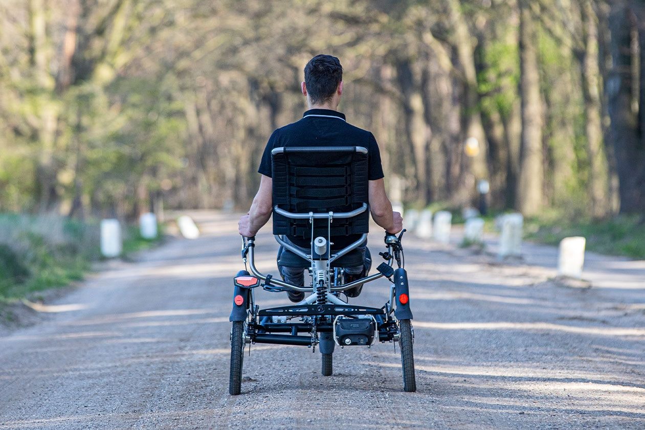 Van Raam adult recumbent trike electric Easy Sport