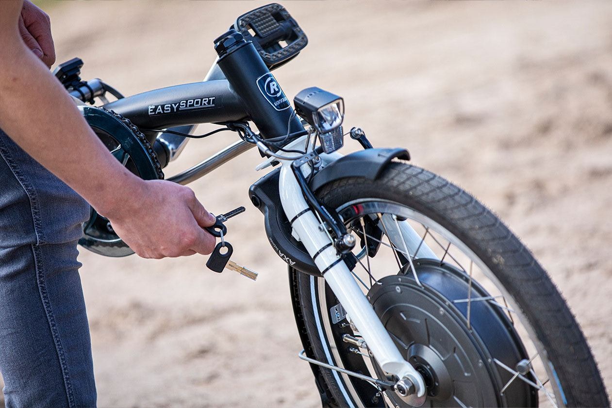 Bike lock adult recumbent tricycle Easy Sport Van Raam