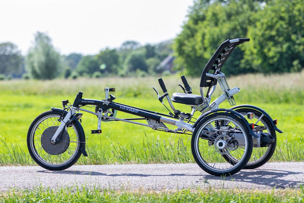 Van Raam Easy Sport adults recumbent trike pedal support