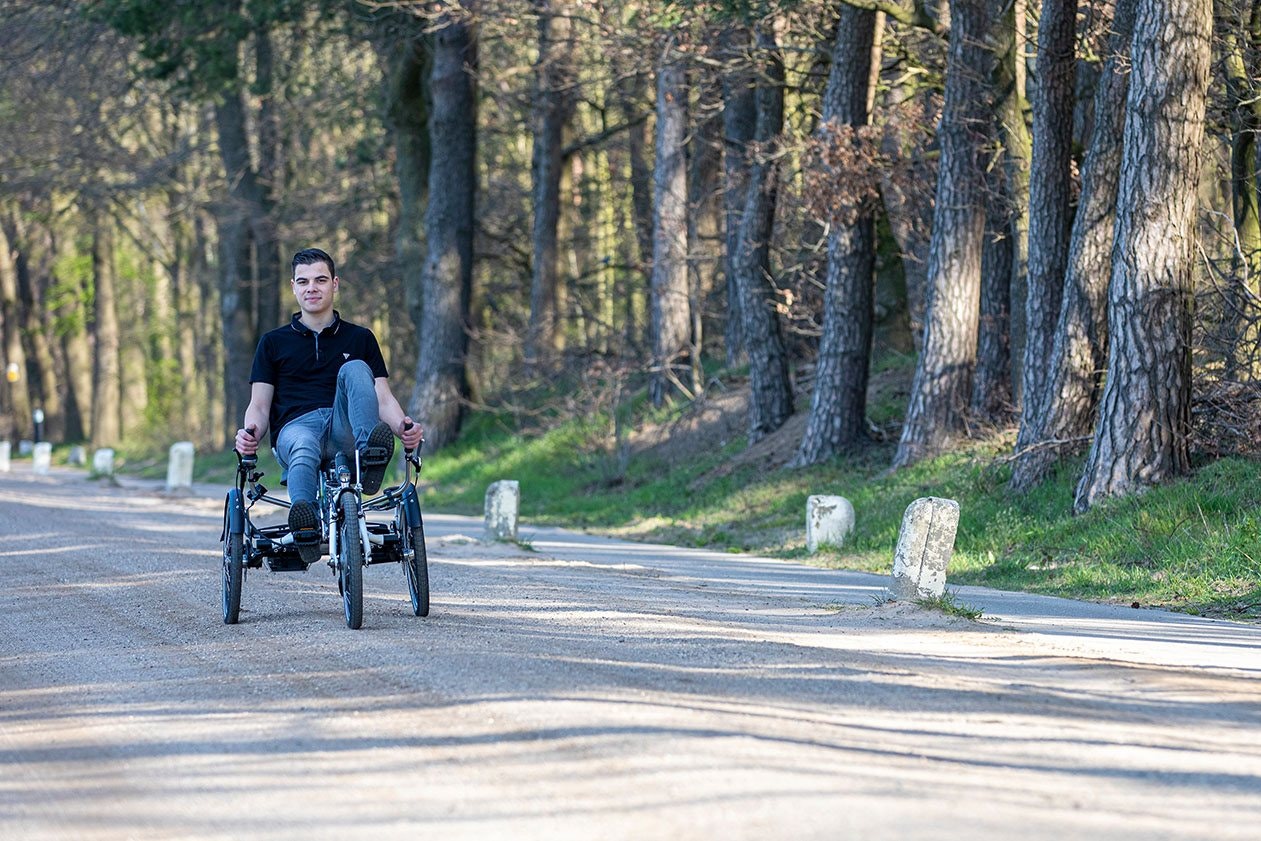 Recumbent trike with electro Easy Sport Van Raam