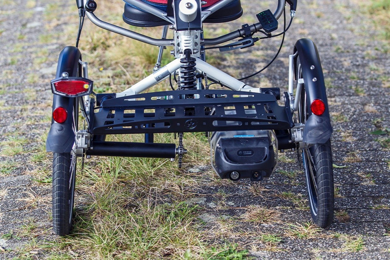 Porteur et accu vélorizontal Van Raam