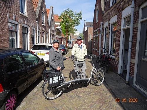 Twinny tandem Van Raam kundenerfahrung Gerda en Chris Kost