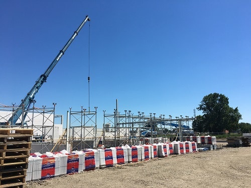 Week 27 Voorbereiding plaatsen vloer Van Raam kantine