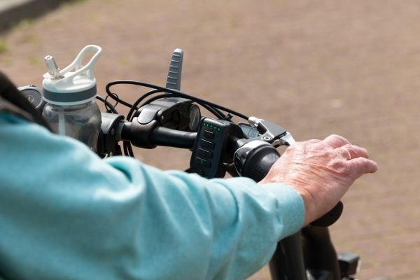 Van Raam Easy Rider e-bike 3 wieler trapondersteuning Henk Nijenhuis