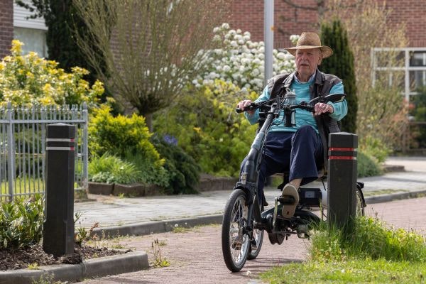 Van Raam klantervaring Henk Nijenhuis e-bike 3 wieler Easy Rider