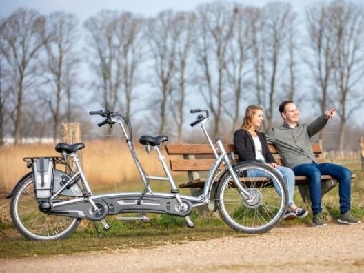 Qu'est-ce qu'un vélo tandem Van Raam Twinny tandem