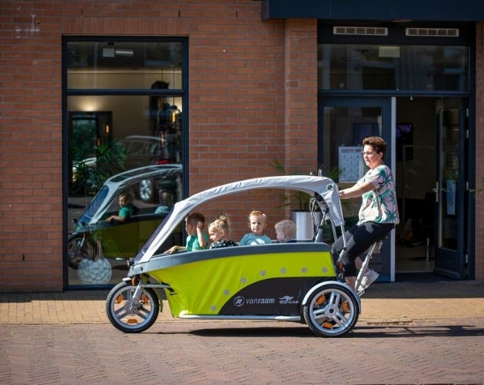 GoCab Kindergarten Fahrrad mit Kindern