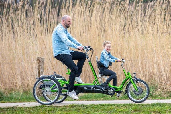 Tandem à trois roues Kivo Plus de Van Raam