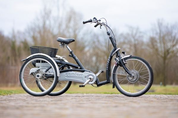 5 avantages du tricycle Maxi Comfort de Van Raam avec plusieurs tailles de cadre