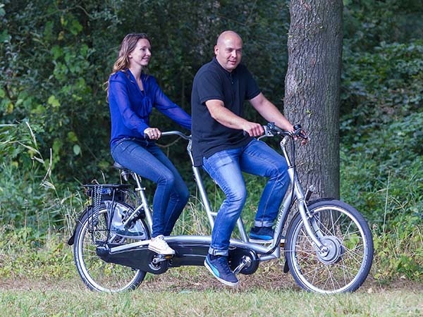 Hoeveel wielen heeft een tandem Van Raam Twinny