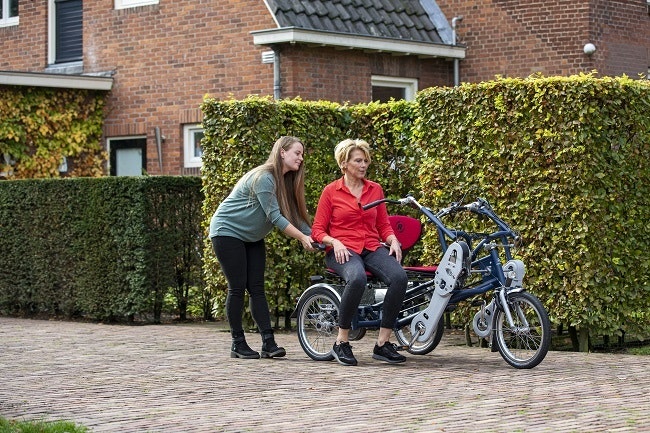 Fun2Go duofiets Van Raam met draaibare stoel