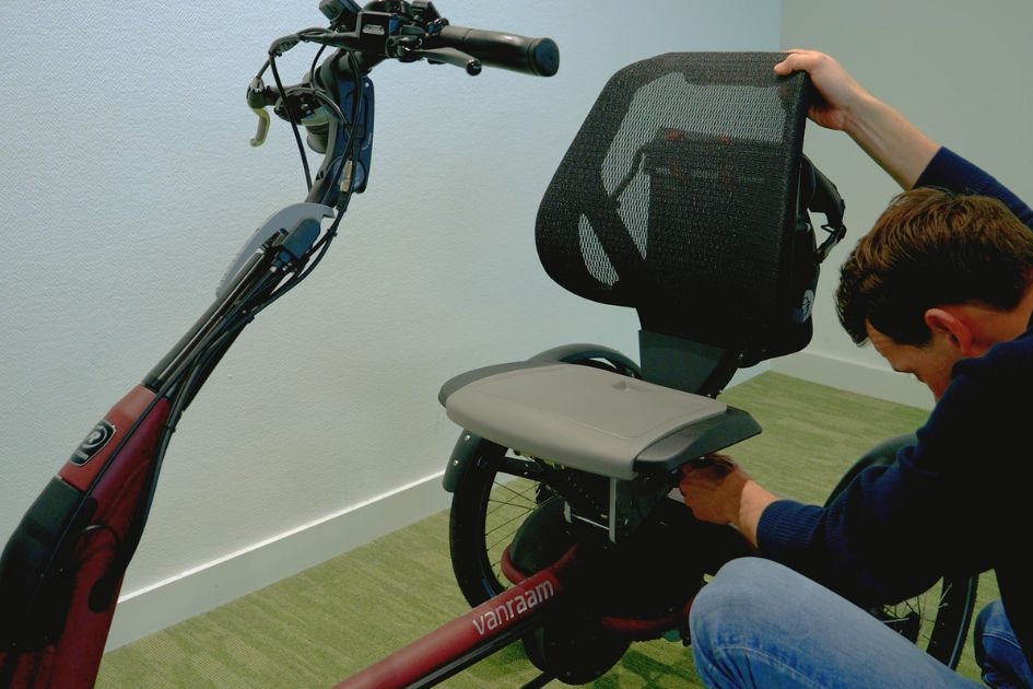 Comment regler la assise de le Easy Rider Compact tricycle Van Raam