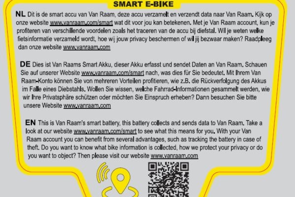 Van Raam Smart Akku Smart E-Bike