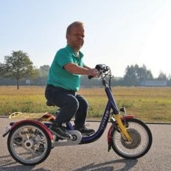 Expérience client de Dirk Messchaert sur le Mini tricycle de Van Raam