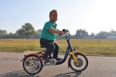 Expérience client de Dirk Messchaert sur le Mini tricycle de Van Raam