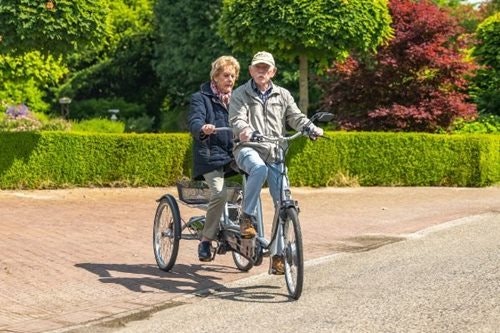 Expérience client de la famille Groot avec le vélo tandem 3 roues Twinny Plus de Van Raam