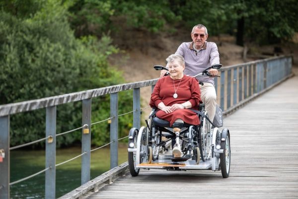 Van Raam fietsen beschikbaar via nationale vereniging De Zonnebloem