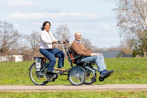 Van Raam Zonnebloemfiets Opair rolstoelfiets