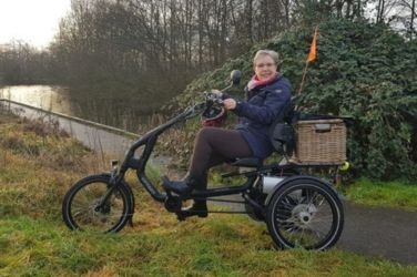 Customer experience Van Raam Easy rider tricycle with seat Cisca Oudenaarden