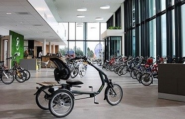 Probefahrt Van Raam Spezialfahrrad Guldenweg 23 showroom