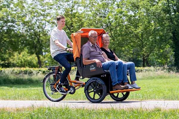 Chat transportfiets van Van Raam